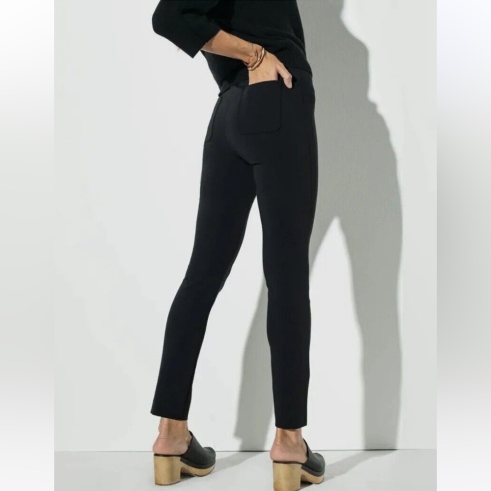 H24 The Reset R Label Skinny‎ Stretch Black Pants